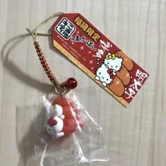 ご当地キティ　ハローキティ　ストラップ　キーホルダー　福岡県　明太子