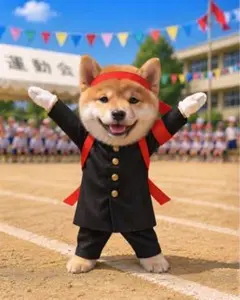 【1013】柴犬 豆柴 ステッカーシール・缶バッジ・キーホルダー