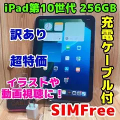 2026年最新】iPad 10世代 本体 256 simフリーの人気アイテム - メルカリ