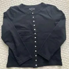Agnès b. カーディガンインプレッション サイズ2 カットソー生地
