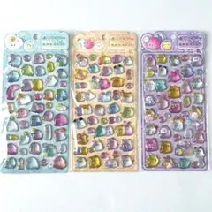 オバケーヌ ボンボンドロップシール 3枚セット うるちゅる 新品 即日発送