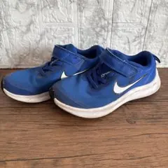 Nike 青 スニーカー 19センチ