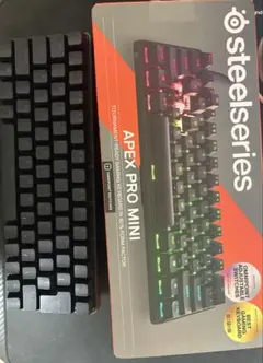267320 値下げ中 1SteelseriesキーボードApexProMini - メルカリ