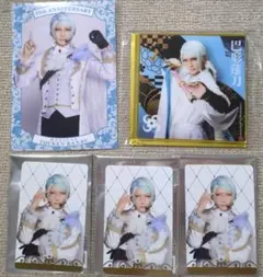 ミュージカル 刀剣乱舞 衣裳展 衣装展 入場特典 ブロマイド コースター 巴形