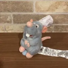 新品タグ付き】レミーのおいしいレストラン 肩のせ ぬいぐるみバッジ