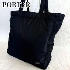 【極美品】ポーター クリーム CREAM トートバッグ A4 L ブラック