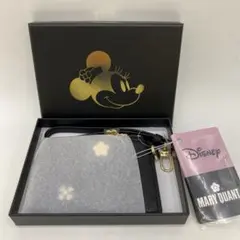 MARY QUANTミニー カードケース フラット ストラップ付き フラグメント