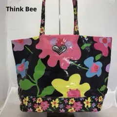 Think Bee ! シンクビー 苺心 イチゴ柄 トートバッグ - メルカリ