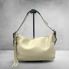 COACH コーチ レザー ワンショルダーバッグ ホーボー タッセル y2k