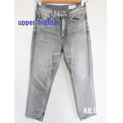 upper hights　デニム　Sサイズ　ライトグレー　54127