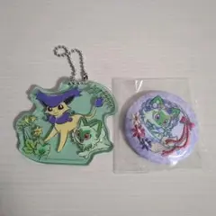 ニャオハ ランダム商品2点セット アクリルチャーム 刺繍入くるみバッジのサムネイル