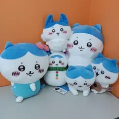 タグ付きあり　ちいかわ　ハチワレ　パラレルワールド　サンリオ　ぬいぐるみ　6点
