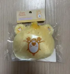 ケアベアキャラクター キーホルダー付きポーチ 約30mm