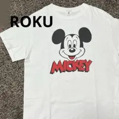 roku 6 beauty＆youth disney ミッキーtシャツのサムネイル
