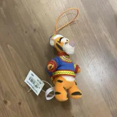ティガー ぬいぐるみキーホルダー 約10cm 値札付き