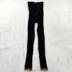プリーツサルエルパンツ 変形パンツ ネイビー イッセイミヤケプリーツ
