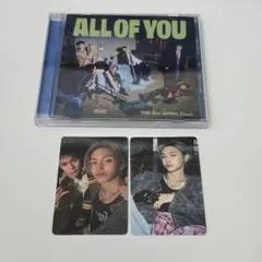 RIIZE ウンソク ウォンビン ALLOFYOU 日本シングル トレカ ケミ