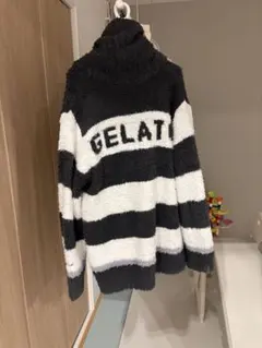GELATO PIQUE ストライプルームウェア 上下セット
