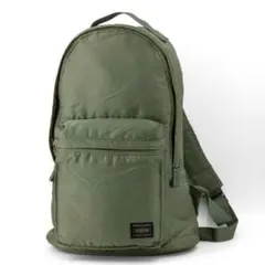 A063【ポーター／タンカー】リュック　デイパック　バックパック　セージグリーン