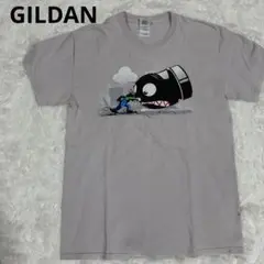 GILDAN ギルダン マリオパロディ ルイージ キラー大砲 Tシャツ M