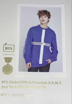 ジミンJIMIN公式ARMY MEMBERSHIP KIT2期 FC限定　トレカ