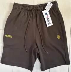 ラスト１点　新品　Mサイズ　MLB パドレス　ハーフパンツ　茶色のサムネイル