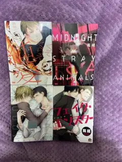 BLコミック4冊まとめ売り　ミッドナイトストレイアニマルズ