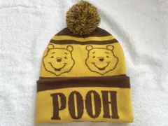 プーさん　ニット帽