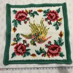 FEILER 刺繍タオルハンカチ 花と鳥