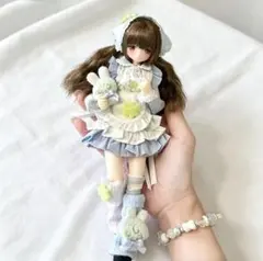 Blythe OB22/OB24 azone ドール服6点セット ブルースカートのサムネイル