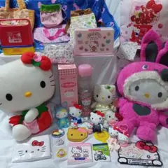 ☆サンリオ　キティちゃん☆ぬいぐるみ　ポーチ　ポット　鏡　弁当箱　etc３１点