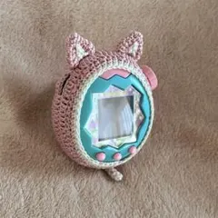 たまごっちパラダイス用 レース編みカバー　たまパラ 保護ケース ハンドメイド