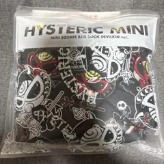 HYSTERIC MINI ミニスクエアバッグ 黒 ステッカー付