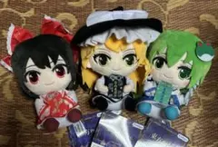 東方Project お守りぬいぐるみ 全3点セット