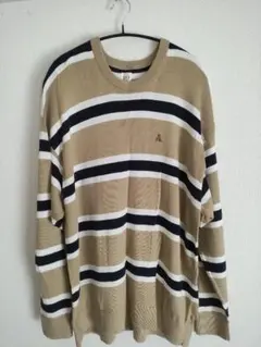 【GAP】 ボーダー 長袖ニット