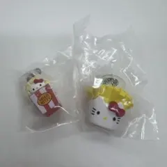 ハローキティ ガチャ　ポップコーン　ポテト　めじるし　セット