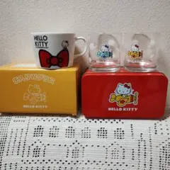 ハローキティ マグカップとグラスセット