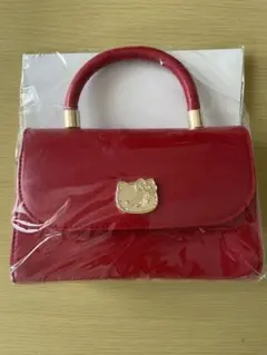 【新品、未開封】ハローキティ　持ち手付きロングストラップショルダープレートバッグ