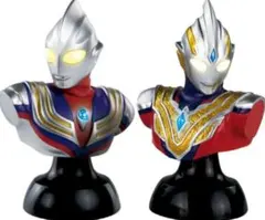 ウルトラマンティガ ウルトラマントリガー フィギュア ライト 光る ２点セット