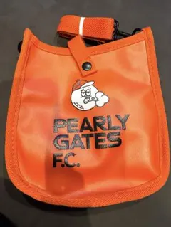 PEARLY GATES オレンジショルダーバッグ