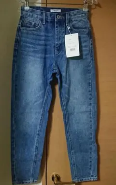 新品 クラシカルエルフ ハイウエストテーパードデニム