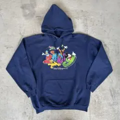 Disney×hanes パーカー フーディー 00s 古着