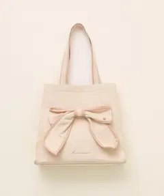 【OLIVE des OLIVE】リボン トートバッグ ピンクのサムネイル