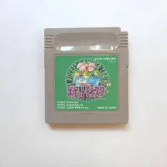 【動作確認済・電池切】ポケットモンスター 緑 ゲームボーイ