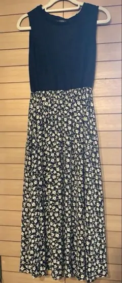INGNI ノースリーブ花柄ワンピース