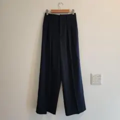 NOLLEY'S　ウォッシャブル強撚ツイルワイドパンツのサムネイル