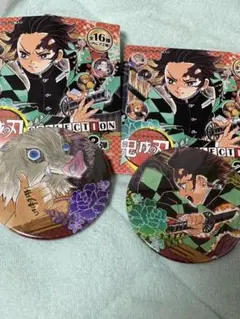 鬼滅の刃 原作缶バッジ コレクション第2弾缶 炭治郎 伊之助
