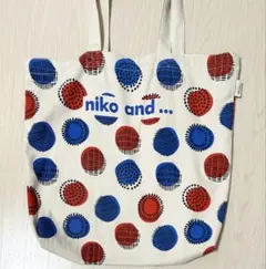 niko and… ニコアンド　トートバッグ　エコバッグ