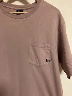 Lee ポケットTシャツ くすみピンクのサムネイル
