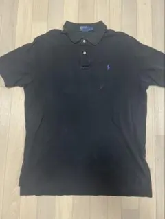Polo by Ralph Lauren ポロシャツ ブラック パープルポニーのサムネイル